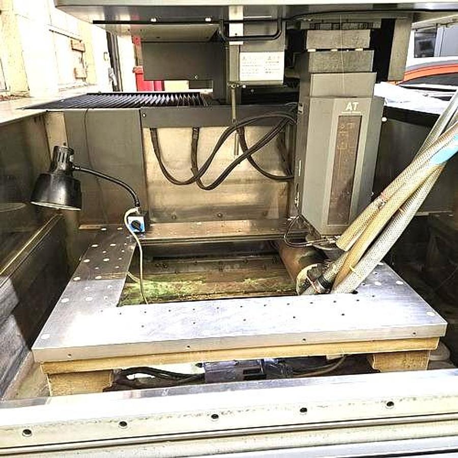 Used MITSUBISHI FA20 CNC WIRE EDM – W21FA-2 – AUTO WIRE THREADING – SUBMERGED MACHINING – U/V TAPER – CHILLER / FILTRATION SYSTEM – COMPLETE MACHINE