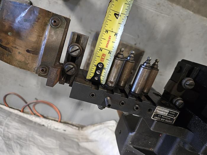 Used Rapid Air 6 Inch Stock Straightener Leveler for Metal Stamping Feed
