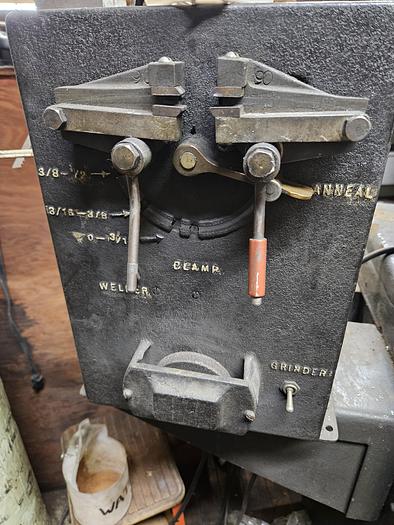 Used Parks 16 inch Band Saw wood or metal Variable Speed & Blade Welder 220v 3 Phase