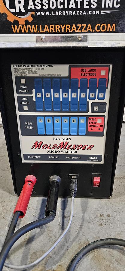 Used Rocklin MoldMender Model 912 Micro Welder 