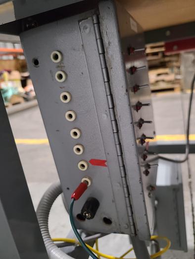 Used Nuova Gamma Crimping Press for Electronic Wire Assembly Termination