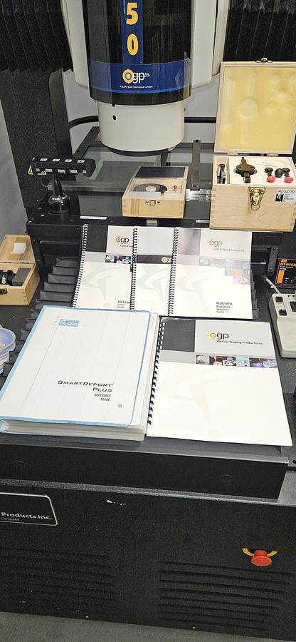 Used OGP Quest / Vantage 450 CMM Smart Scope Optical Laser Gauging Measuring Machine Auto Measurement with Rotary Table & Probe