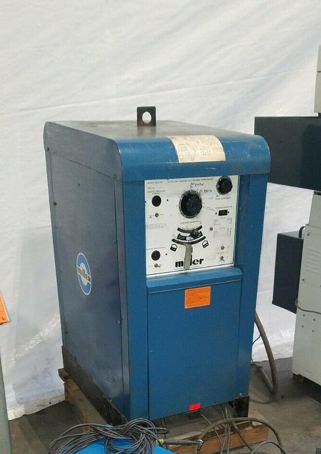 Used Miller Syncrowave 180 SD Tig Welder with Coolmate Chiller & Attachments