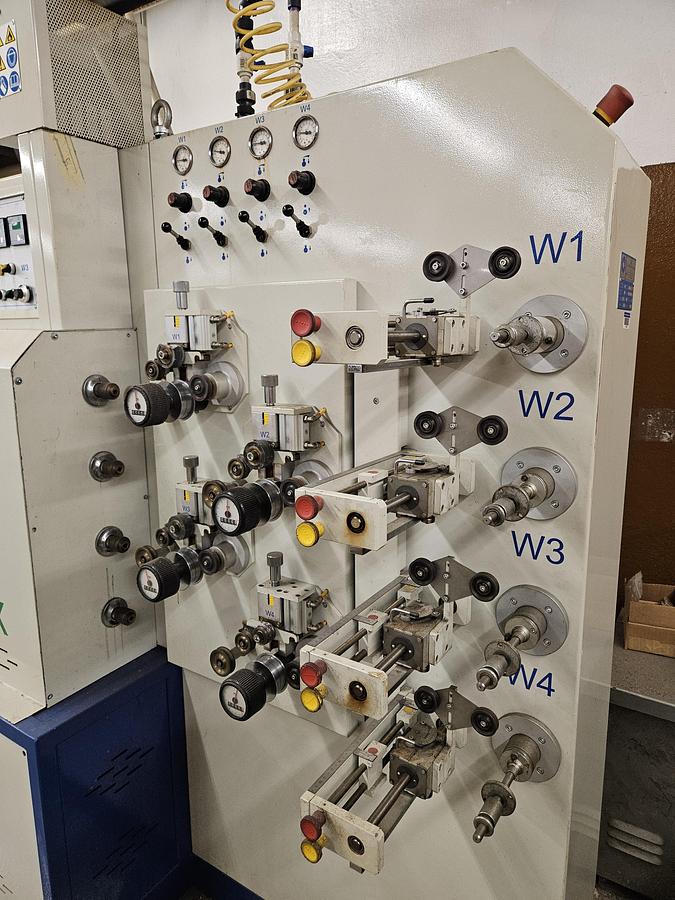 Used 2006 G.B. F.lli Bertoncello Srl. LINX 104 Four Strand Wire Annealing Furnace for continuous annealing of wires and metal strips