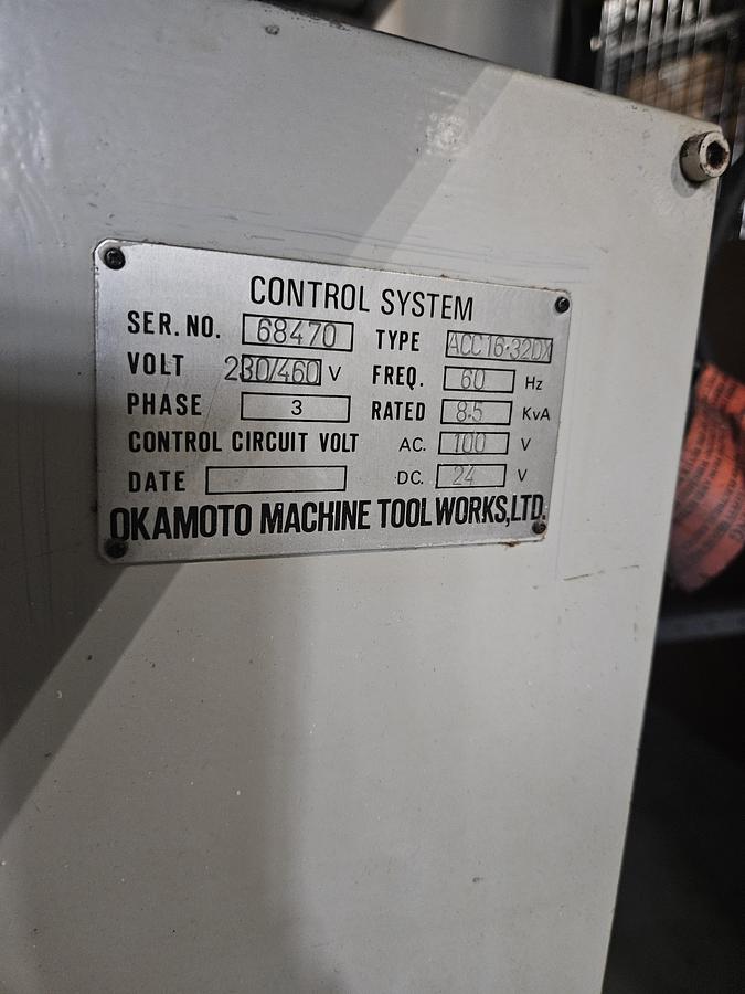 Used Okamoto Surface Grinder