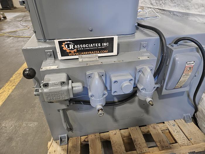 Used Clifton 200 Ton Hydraulic Hobbing Coining Press Metal Forming Brass Copper Steel Gold Silver 