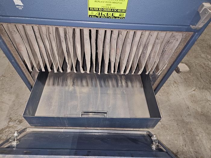 Used ARBE DC-802 Dust Collector Industrial Vacuum High Suction Machine 110V 1000 CFM 