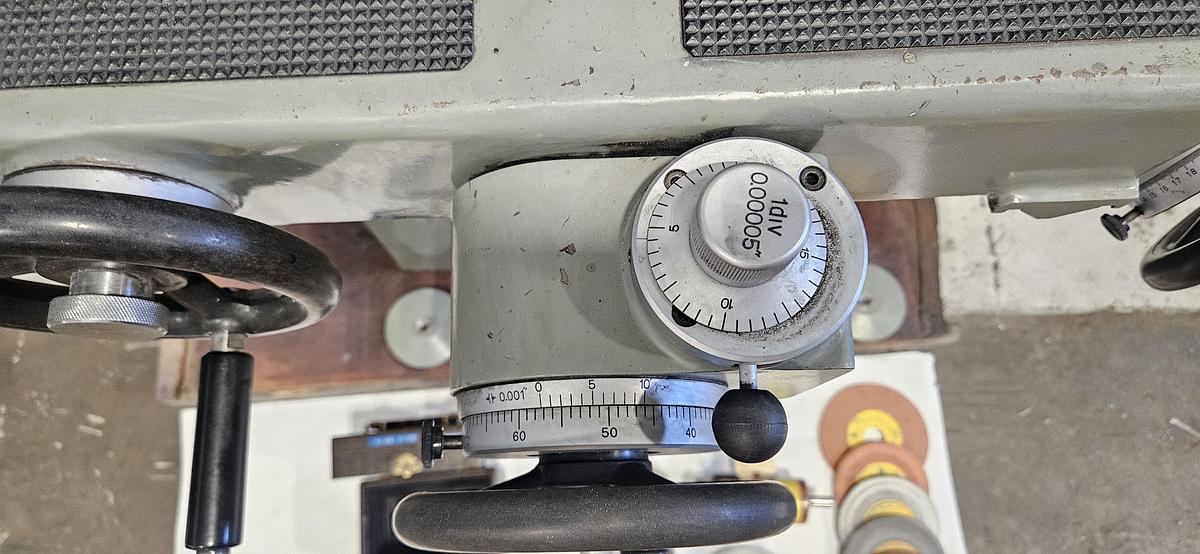 Used MITSUI HIGH-TEC MSG-205MH 6" × 18" PRECISION SURFACE GRINDER – FAGOR 2-AXIS DRO – WALKER CERAMAX MAGNETIC CHUCK – PRECISION SINE VISE – EXTRA WHEELS, HUBS & TOOLING – 220V 3 PHASE – TESTED & RUNNING