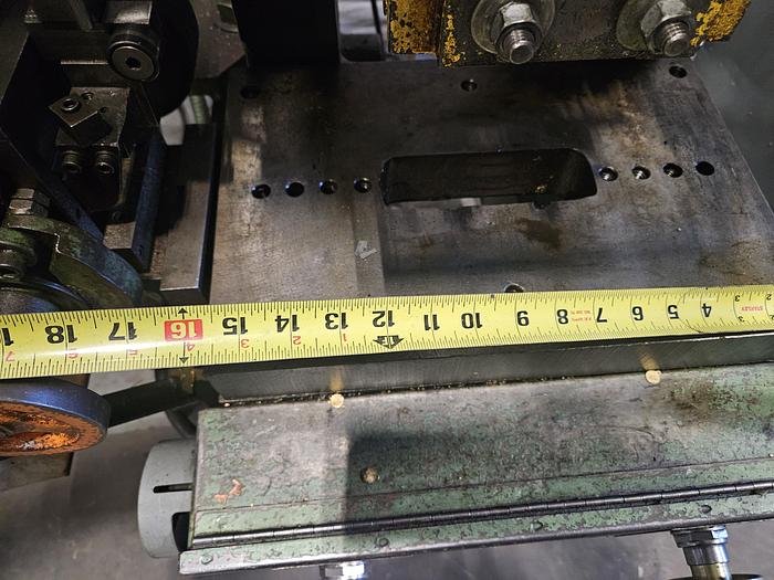 Used 15 Ton Rousselle Punch Press Air Clutch Air Brake 2" Stroke Variable Speed Control