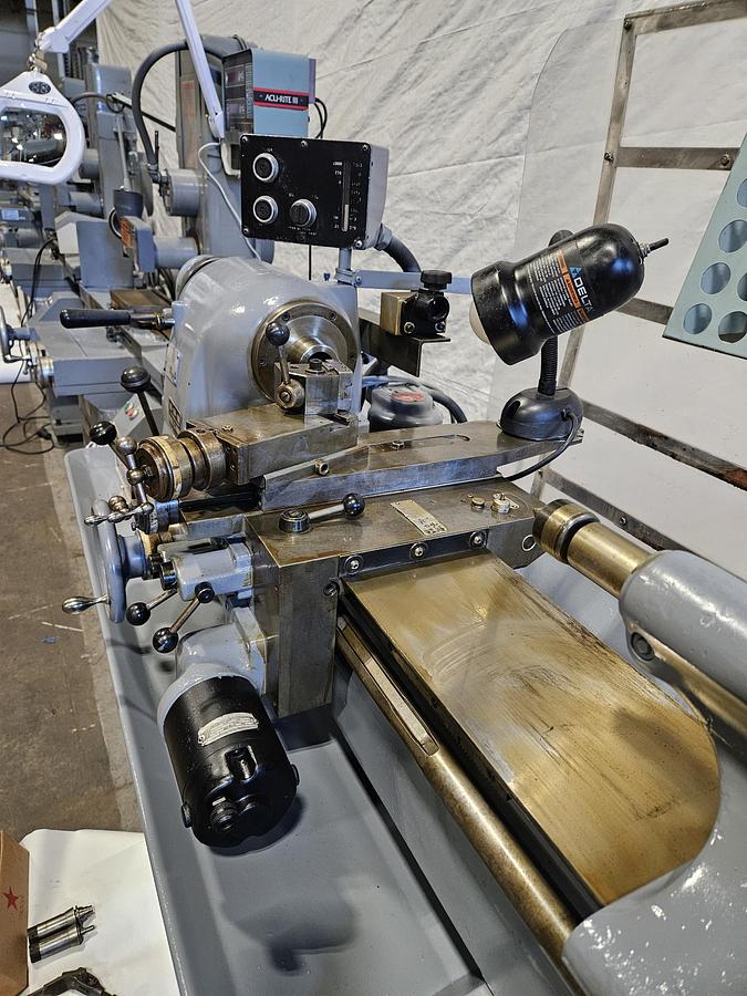 Used HARDINGE TFB TOOLROOM LATHE – ELECTRIC CARRIAGE DRIVE – 60+ COLLETS – COOLANT – TRANSFORMERS – FULL TOOLING PACKAGE