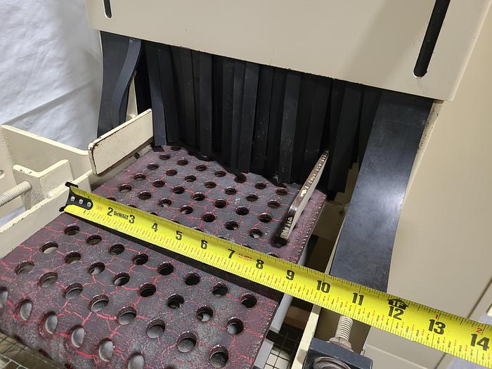 Used Empire Automatic Inline Conveyer Sand Blasting Machine Complete System Model # IL 885