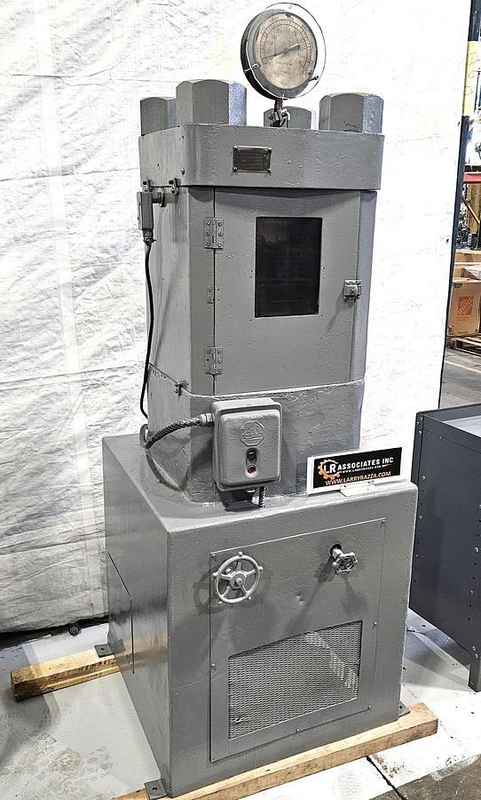 Used CLIFTON 500 TON HYDRAULIC HOBBING PRESS – COINING – EMBOSSING – DEEP DRAWING – TOOL & DIE – 220V 3 PHASE