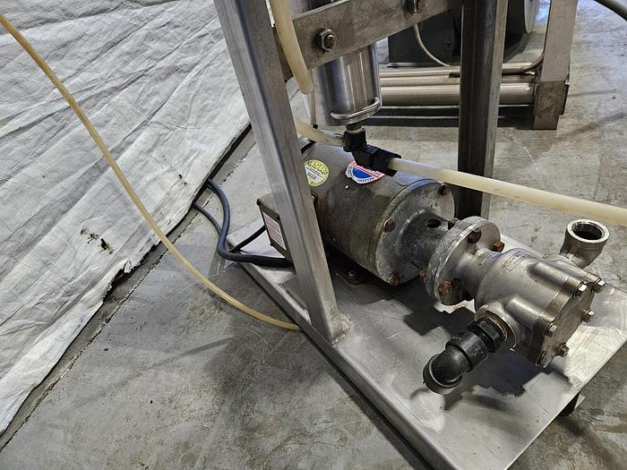 Used Stainless Filter Pump for Chemical Transfer Circulation Plating Tank Filter System