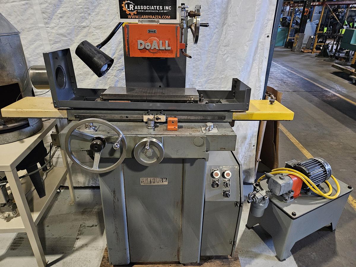 Used DoAll 6x18 Automatic Surface Grinder w/ Magnetic Chuck – Precision Machine Tool