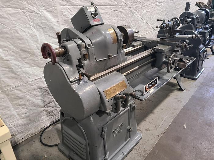 Used Southbend 16 x 60 Metal Lathe with Taper Attachment 220 V 3 Phase