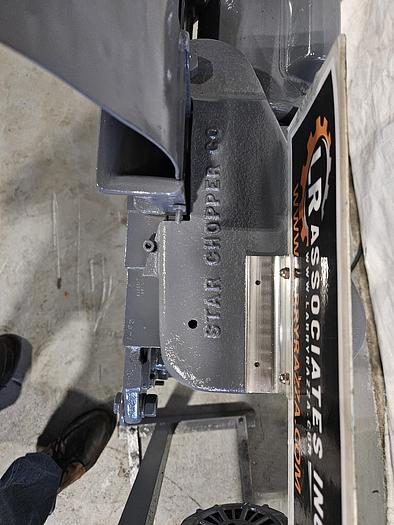 Used Durant Scrap Metal Stock Chopper Recycle Brass Copper Steel Max Thickness 18 Gauge