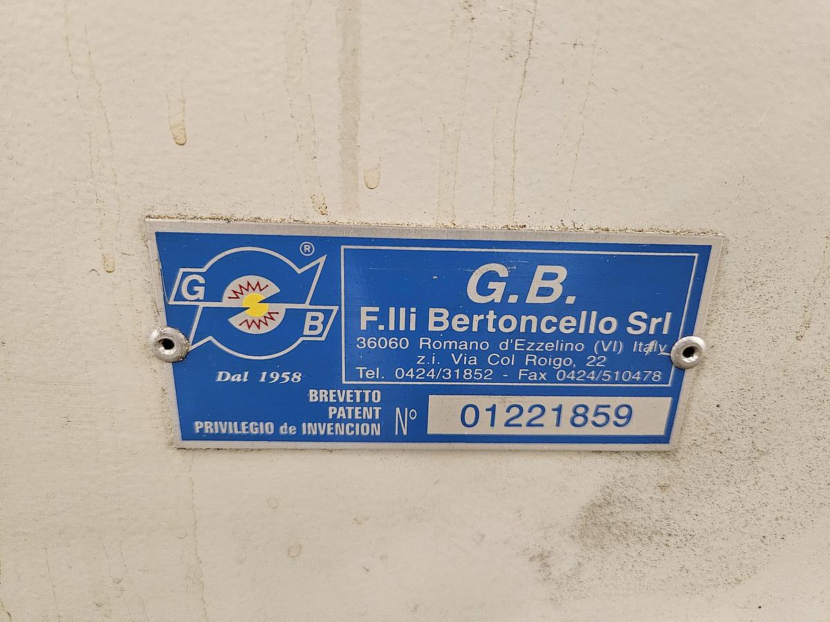 Used 2006 G.B. F.lli Bertoncello Srl. LINX 104 Four Strand Wire Annealing Furnace for continuous annealing of wires and metal strips