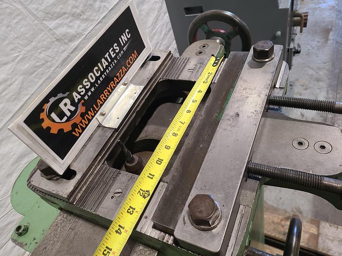 Used Thurston #3B Metal Profiler Router Machine