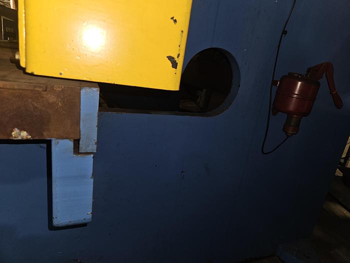 Used Clumbia 406PSG Power Shear Cuts 1/4" Mild Steel 92" Blade Length with Back Gauge