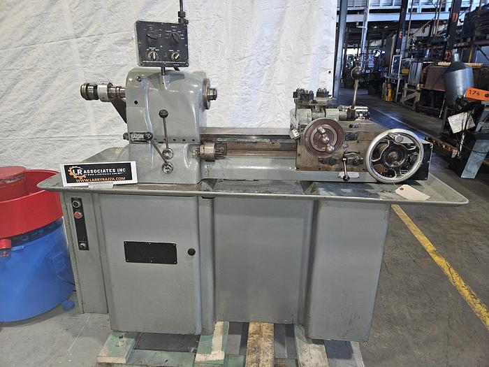 Used Hardinge Super Precision HC Chucker Turret Lathe with Tooling Running Perfectly! Drill Tap Groove FAST!