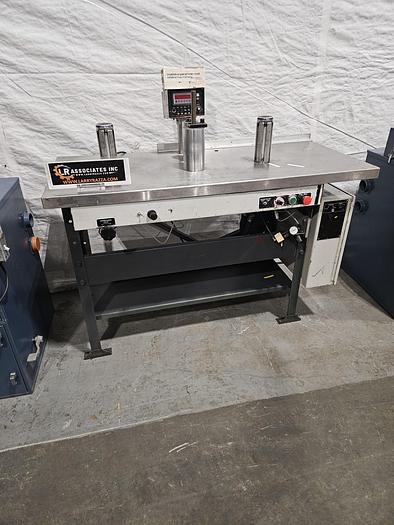 Used Used- WT Web Techniques Label Counter / Rewinder, Model WT-25LC. Max web width: 7" (17.78 cm), optional 10" (25.4 cm), max unwind diameter: 24 inches (61 cm), max rewind diameter 18" (45 cm), optiona...