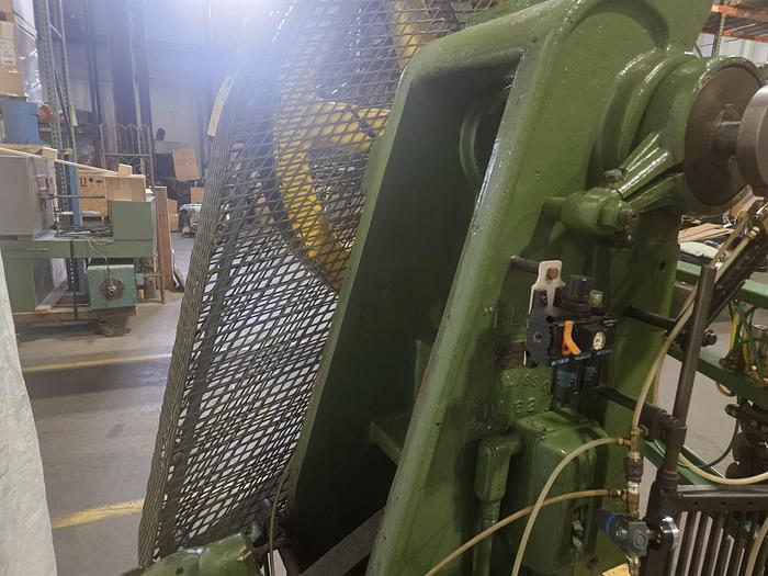 Used Bliss 20 Ton No. 62 Stamping Punch Press Metal Stamper 220V 3PH