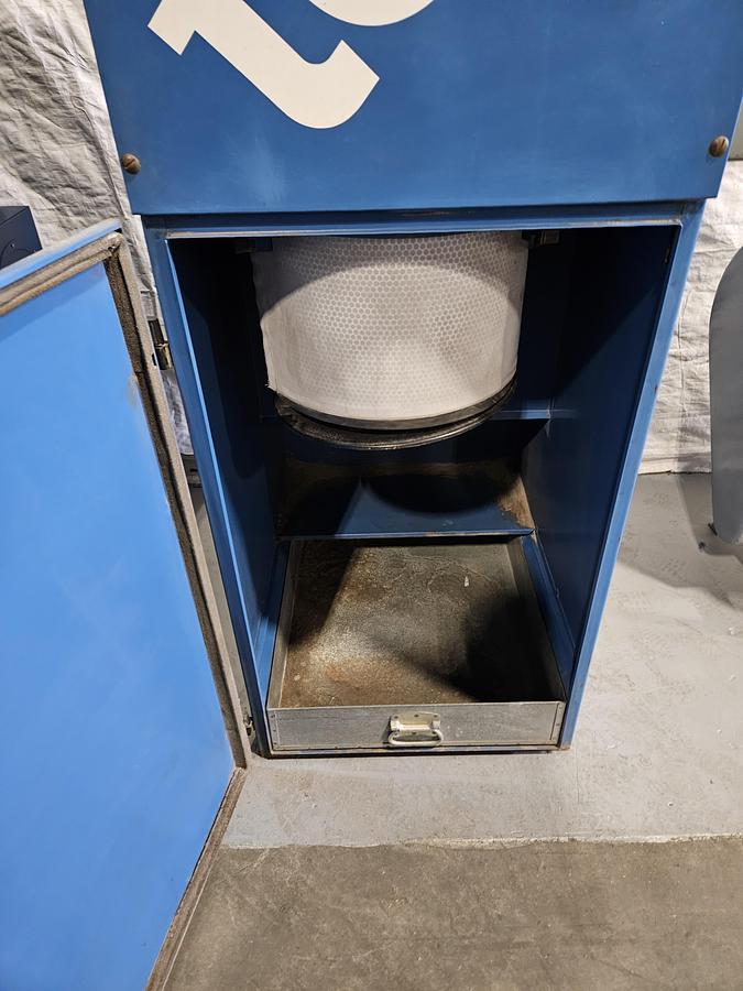 Used Donaldson Torit VS-1500 Cartridge Dust Collector 5 HP 220 Volt Industrial Vacuum with Filter... Excellent Running Condition!