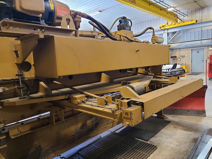 Used Standard Model CS 375-10 Metal Shear New 2006 with Back Gauge