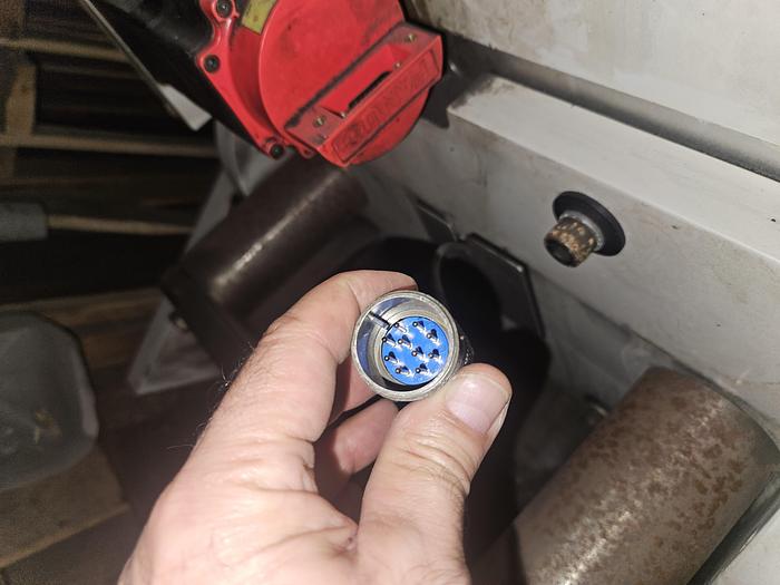 Used 14" CNC Multi Axis Rotary Table Gimbal Positioner Multi Angle Machining with Fanuc Drives