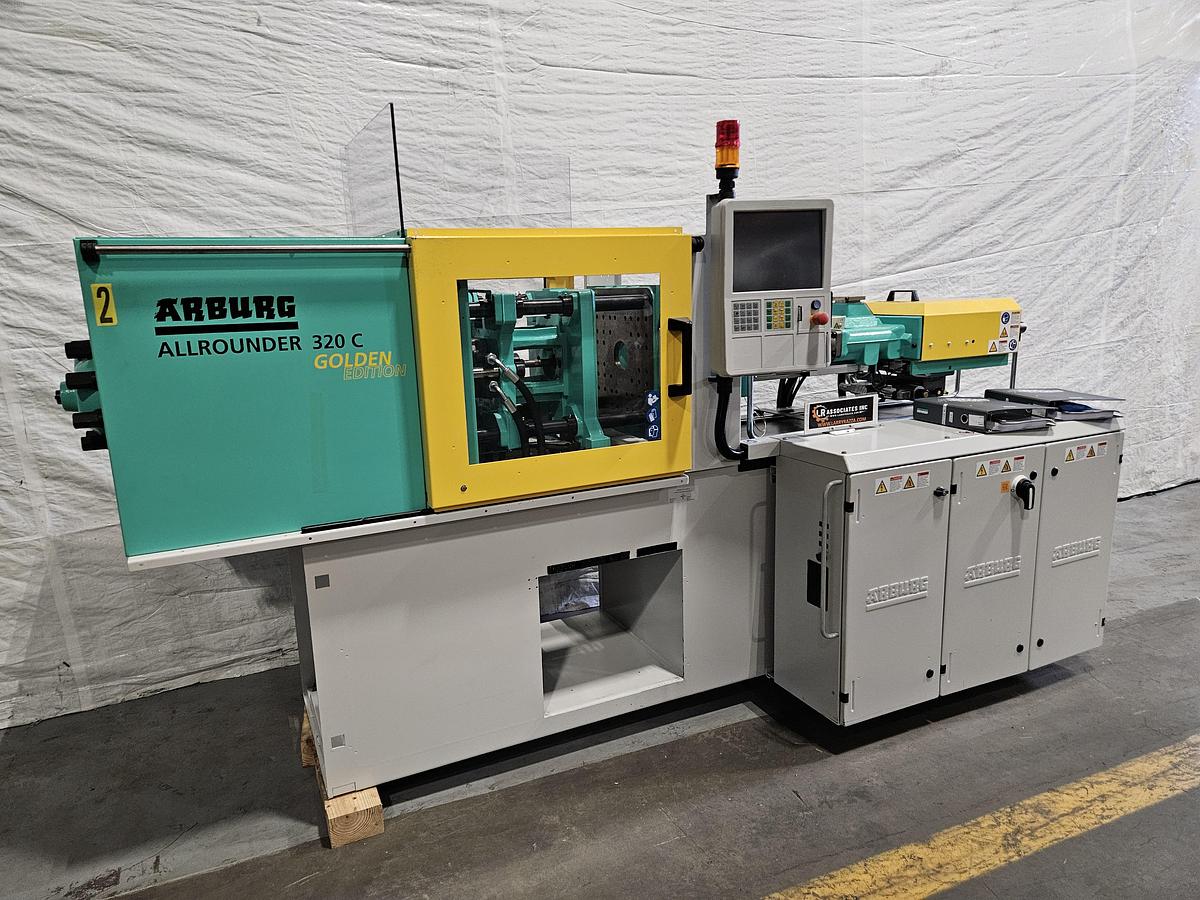 Used 2016 Arburg 470 C 1500-400 Golden Edition 165 Ton 6.5 oz. Allrounder Injection Molding Machine PRISTINE!!!