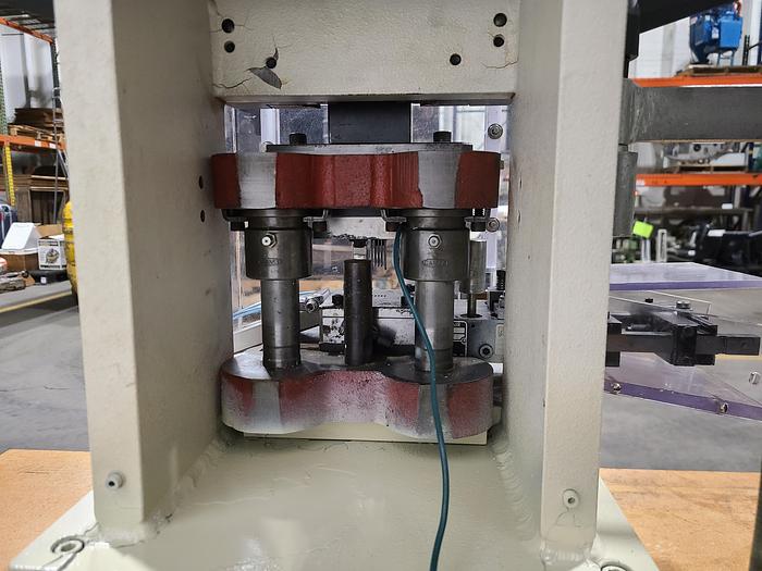 Used Nuova Gamma Crimping Press for Electronic Wire Assembly Termination