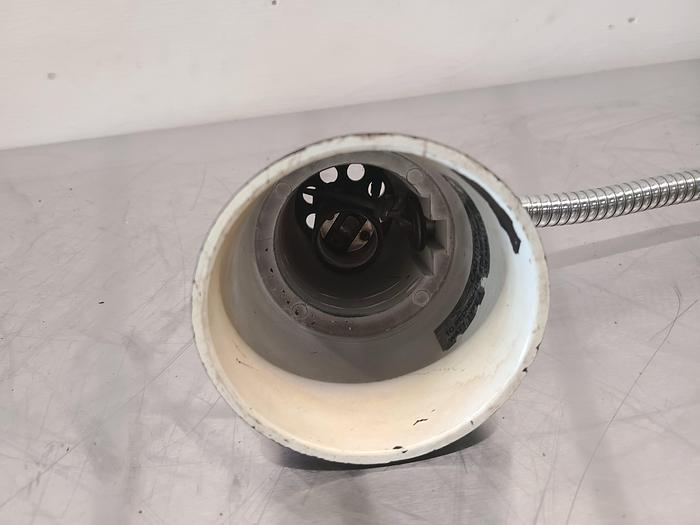 Used 16 inch Work Light Goose Neck Industrial steam punk lamp machine articulating 110V