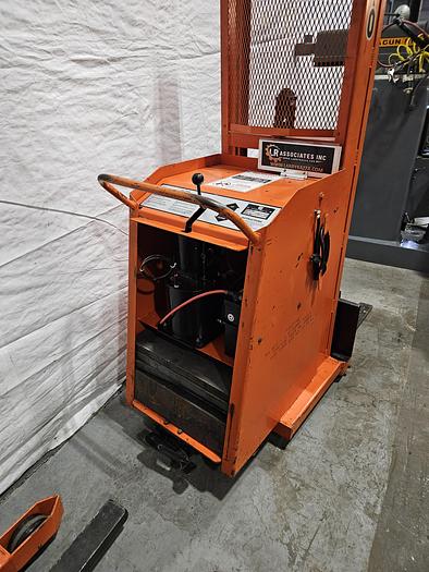 Used Presto Electric Lift Truck Manual Push Model C62 counterweight stacker 1000 Lb Capacity 