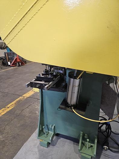 Used 10 Ton Mechanical Punch Press with 3" Rapid Air Feed Stamping Brass Steel Automatic or Single Operation... Excellent Condition!