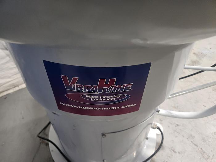 Used Vibratory Finishing Machine Tumbler 2 Cubic Foot 110V Debur Polish Metal & Plastic TESTED & RUNS EXCELLENT!