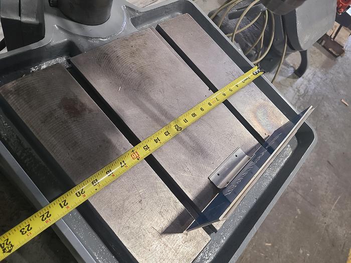 Used JET 20" 1-1/4" Drill Cap. Variable Speed Drill Press with Tapping Feature 2 HP 220V 3 Ph