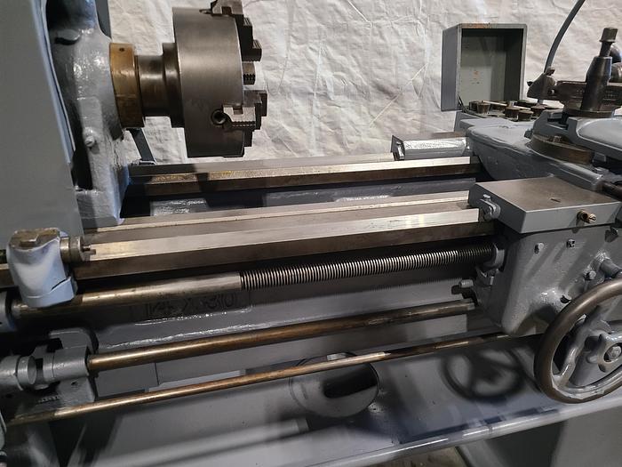 Used Hendey Metal Lathe 15 Inch Swing x 50 Inch Bed with Tooling