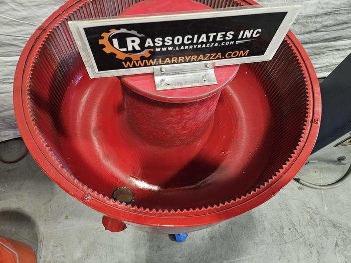 Used Belair FM-4000 1.3 CF Vibratory Finishing Machine 110V Polish Metal