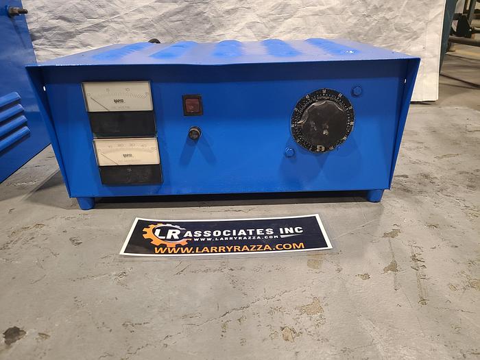 Used Rapid 50 Amp 12 Volt DC Plating Rectifier Power Supply 110 Volt