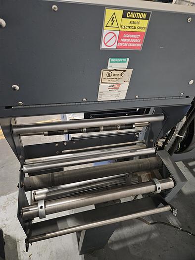 Used Heat Seal Plastic Shrink Wrap Packaging Machine Model HDS115/8IP