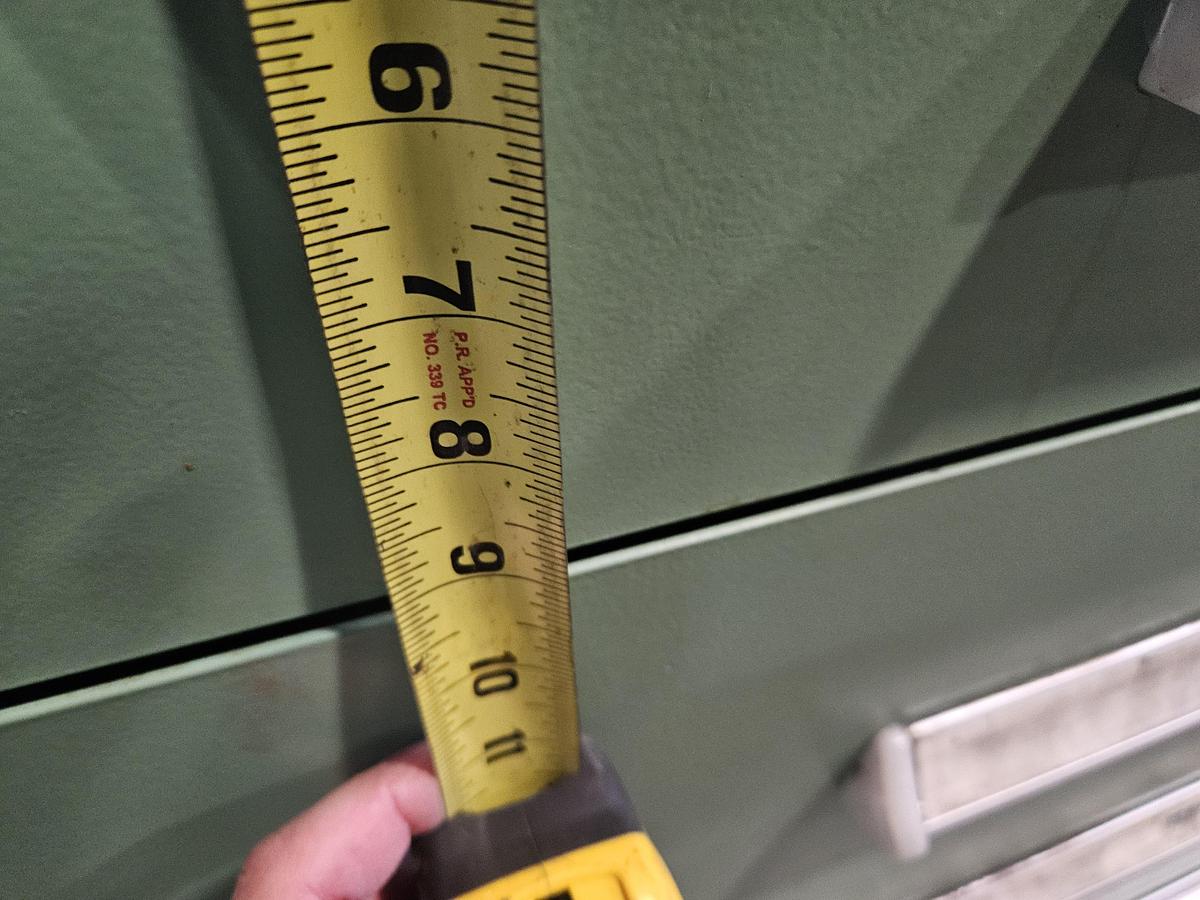 Used STANLEY VIDMAR 40" x 25" HEAVY-DUTY MODULAR STORAGE CABINET – 6 DRAWERS – INDUSTRIAL TOOLROOM – EXCELLENT CONDITION