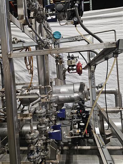 Used VOBIS DMSO Solution Fractional Distillation System 25 kg/h Built in 2020 in Pristine Condition!