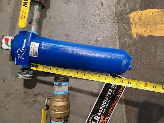 Used Quincy Air Filter for Compressor with 2 Inch Valve