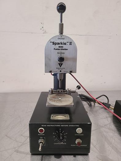 Used Sparkie II Mini Fusion Welder Machine Post Earring Tack Pin Welding Gold Silver Brass