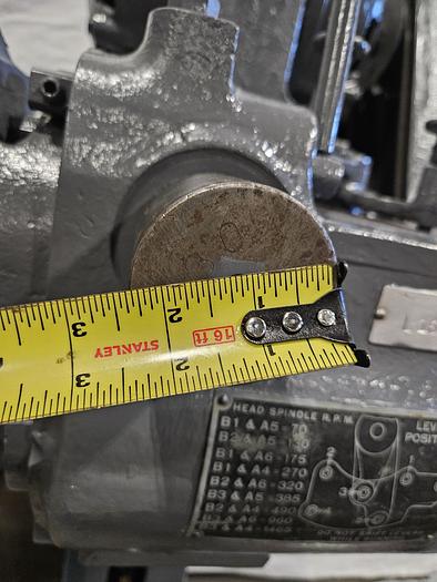 Used Van Norman No. 12 Milling Machine with Power Feed & Rotating Vise 220V 3PH