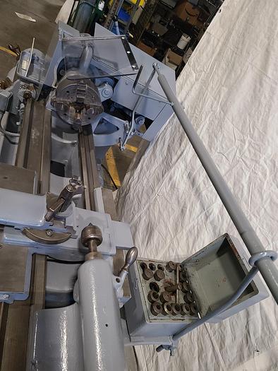 Used Hendey Metal Lathe 15 Inch Swing x 50 Inch Bed with Tooling