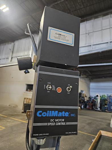 Used Coilmate Presspal Motorized Stock Reel Payoff Feed with Dancer Arm Control for Stamping Press Metal Stock Feeder 