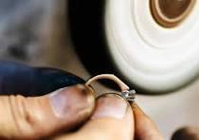 Used Double Head Jewelry Buffing Polishing Machine with Dust Collector Built-in 110V