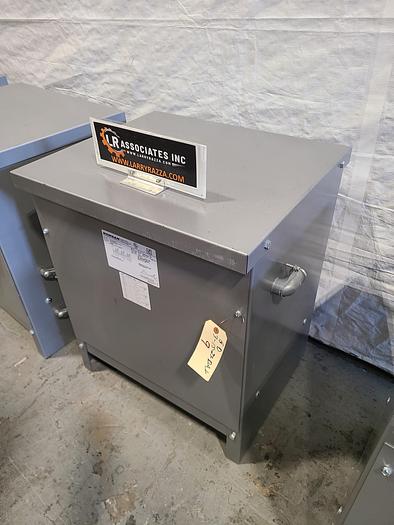 Used Dongan 30 KVA 3 Phase Transformer 208/240/480 Primary 400Y/230 Secondary Tested!