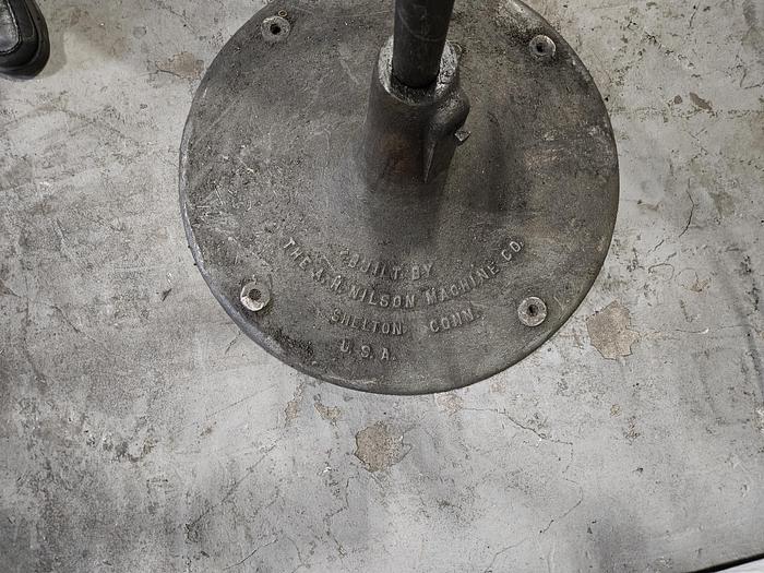 Used Littell 37 inch Reel Payoff for feeding metal stock to power punch press